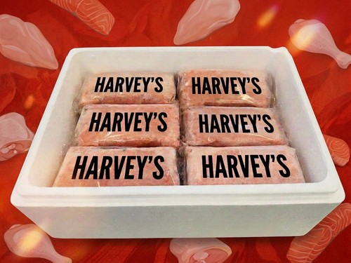 New raw frozen dog - new,