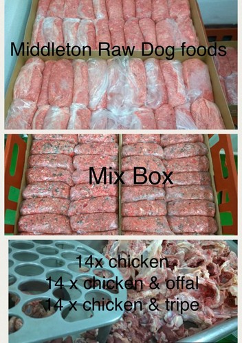 Mix box frozen dog - frozen, 42x