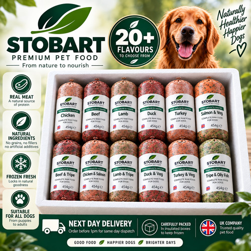 Stobart raw dog - stobart, frozen