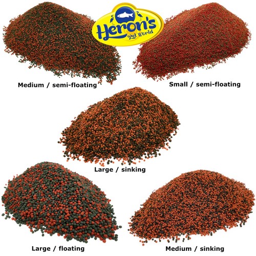 Herons cichlid duo pellets 5 - cichlid,