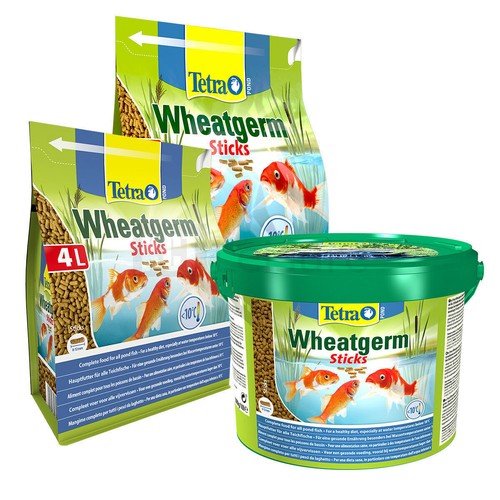Tetra pond wheatgerm sticks - wheatgerm,