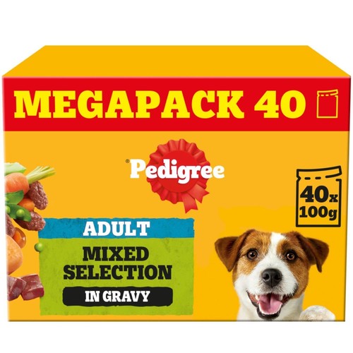 120 100g pedigree adult wet - x,
