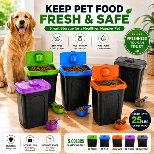 30l pet food container dog - 30l,