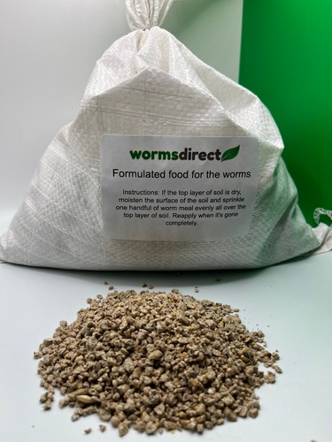 500g 9kg worm food - 500g, of