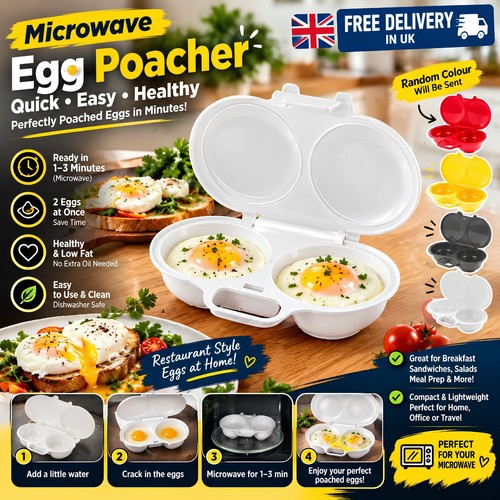 Microwave egg poacher kitchen - microwave,