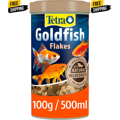 Tetra goldfish flakes flake - goldfish,