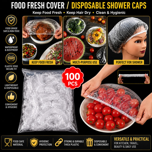 100pcs reusable elastic food - elastic,