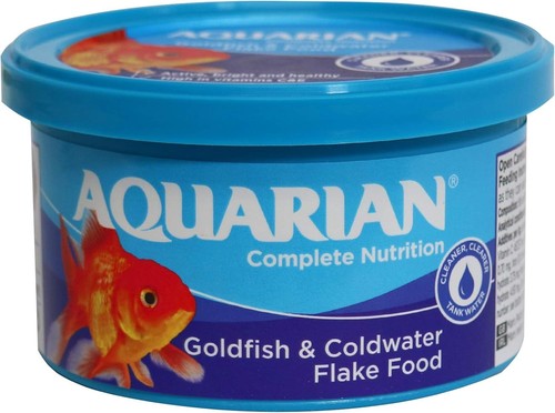 Aquarian goldfish flake food - aquarian,