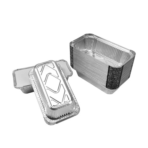 Foil trays with lids - trays,
