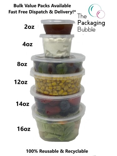 Round food containers - food,
