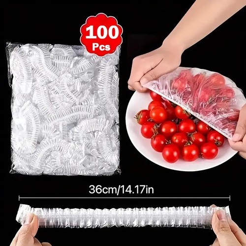100pcs reusable elastic food - elastic,