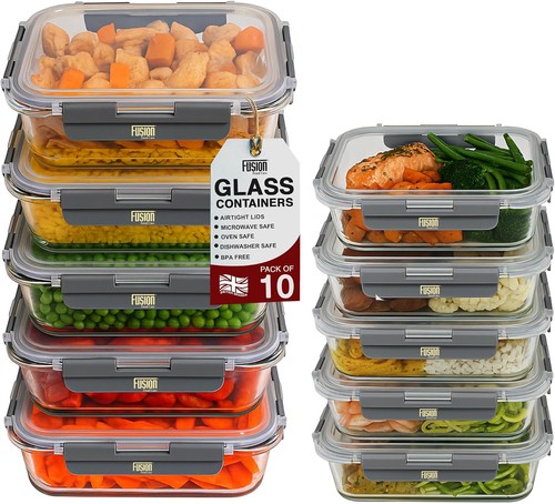 Glass food storage containers - glass,