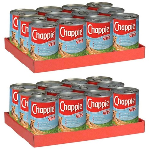 Chappie original dog food tins - dog,