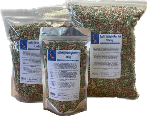 Pond sticks light fish food - sticks,